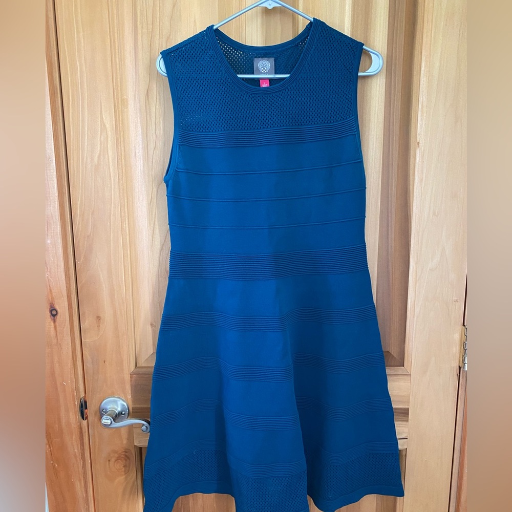 Vince Camuto Peacock blue dress